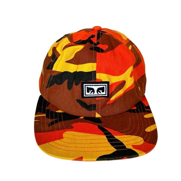 Obey Other - OBEY Resist 6 Field Camo Baseball Hat